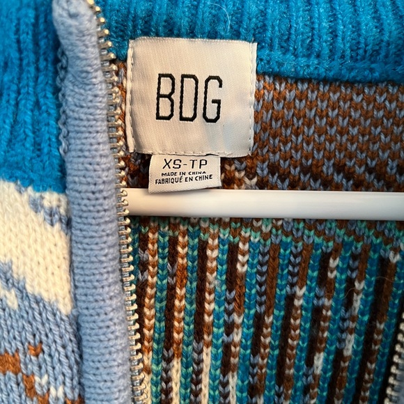 Urban Outfitters BDG Jesse Half Zip - Picture 6 of 6